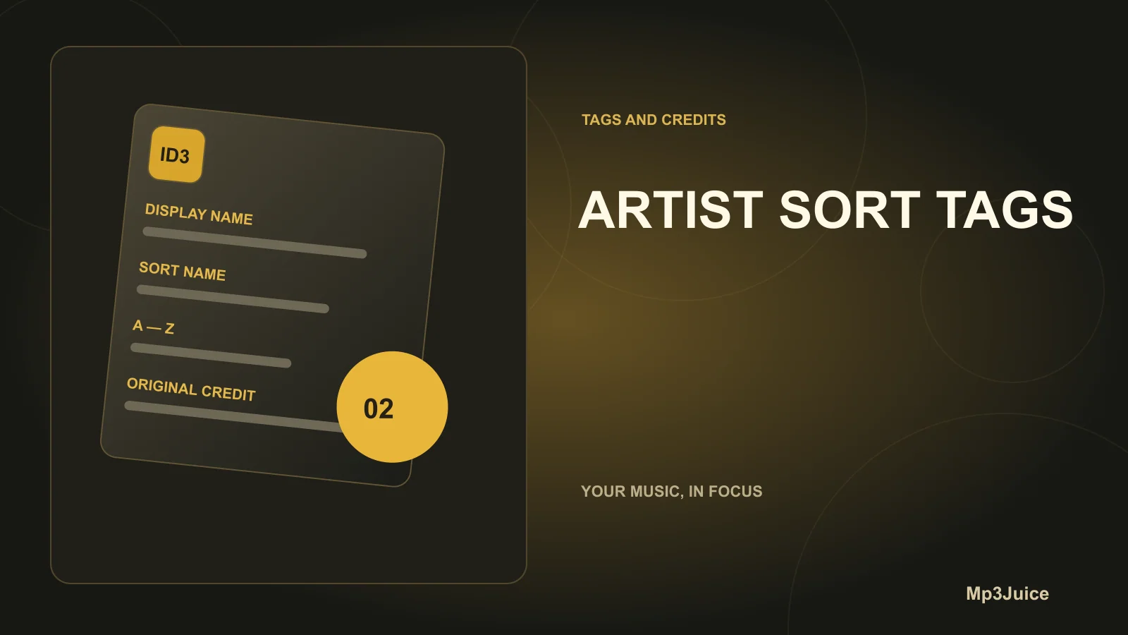 Use Artist Sort Tags Without Renaming Artists