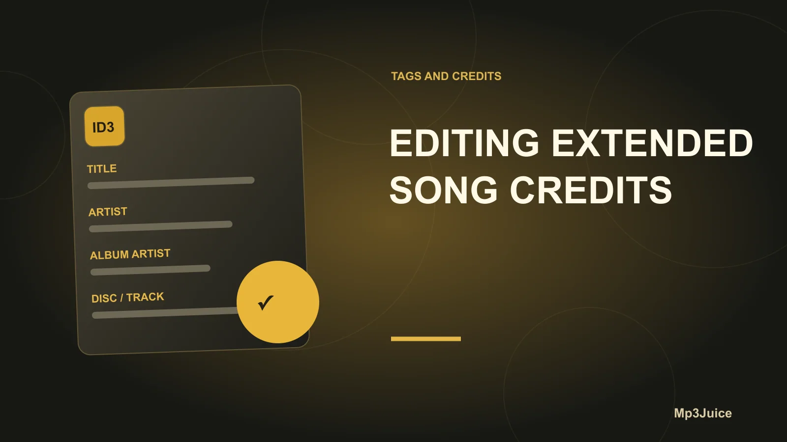 Edit Extended Tags Without Losing Song Credits