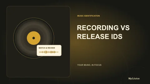 MusicBrainz Recording and Release IDs Explained