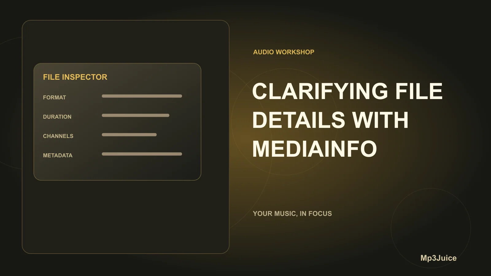 Read Music File Details in MediaInfo
