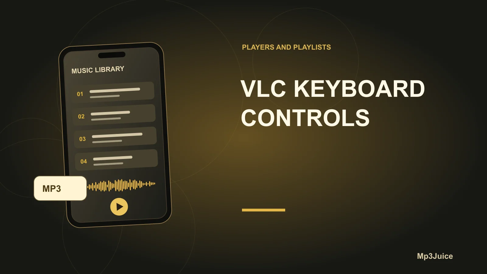 VLC Keyboard Controls for Listening to Music